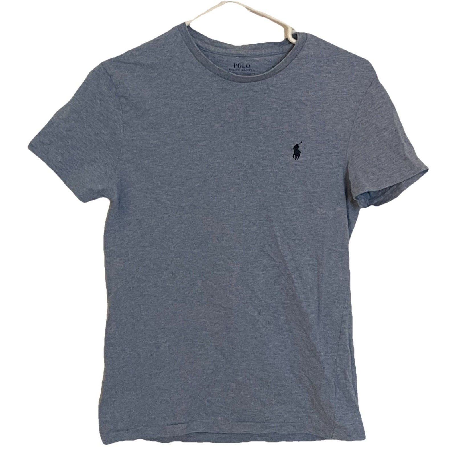 Polo Ralph Lauren Men's Blue Custom Fit Short Sleeve T-Shirt Size S